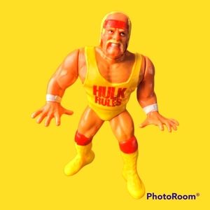 1990 Titan Sports Hulk Hogan Wrestling Figure WWE WWF